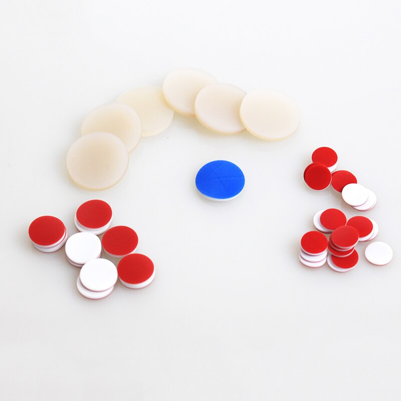 22*3mm Nature PTFE Silicone Septa Temperature Resistant -60℃ to 200℃