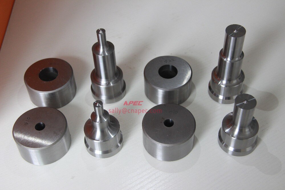 Different shape of Ironwork punch die for punching machine, punch moulds - APEC