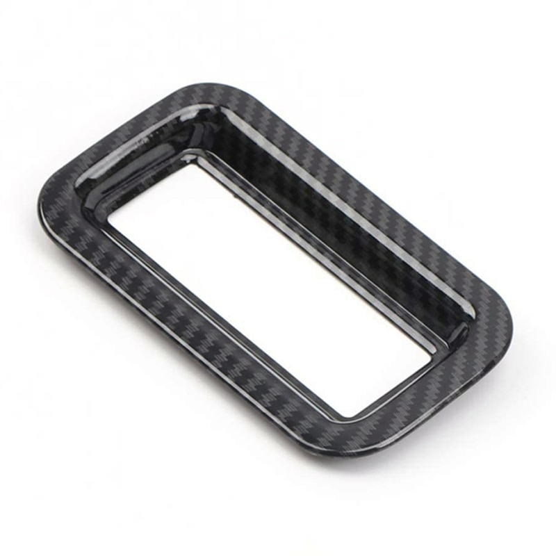 Carbon Fiber Left Center Console Switch Buttons Cover Trim Frame Car Inner Accessories for Toyota 4Runner