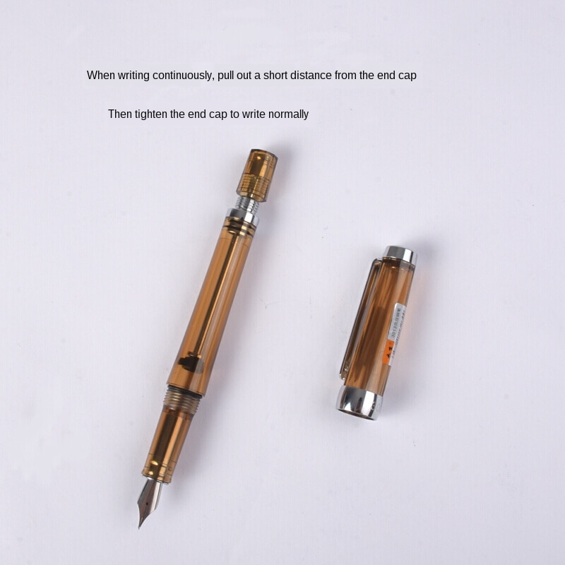 3013 Vacuum Fountain Pen Paili 013 Transparent EF/F Nib 0.38/0.5mm Ink Pen Business