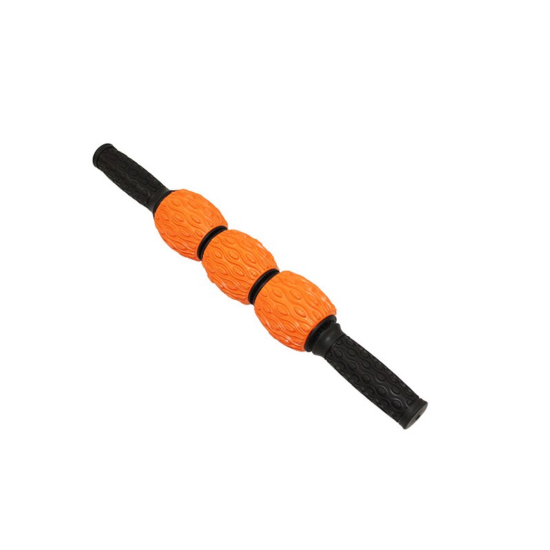 Yogablock pilates foam roller multifunktionell massagerulle muskelvävnad för fitness gym yoga pilates sport: Orange