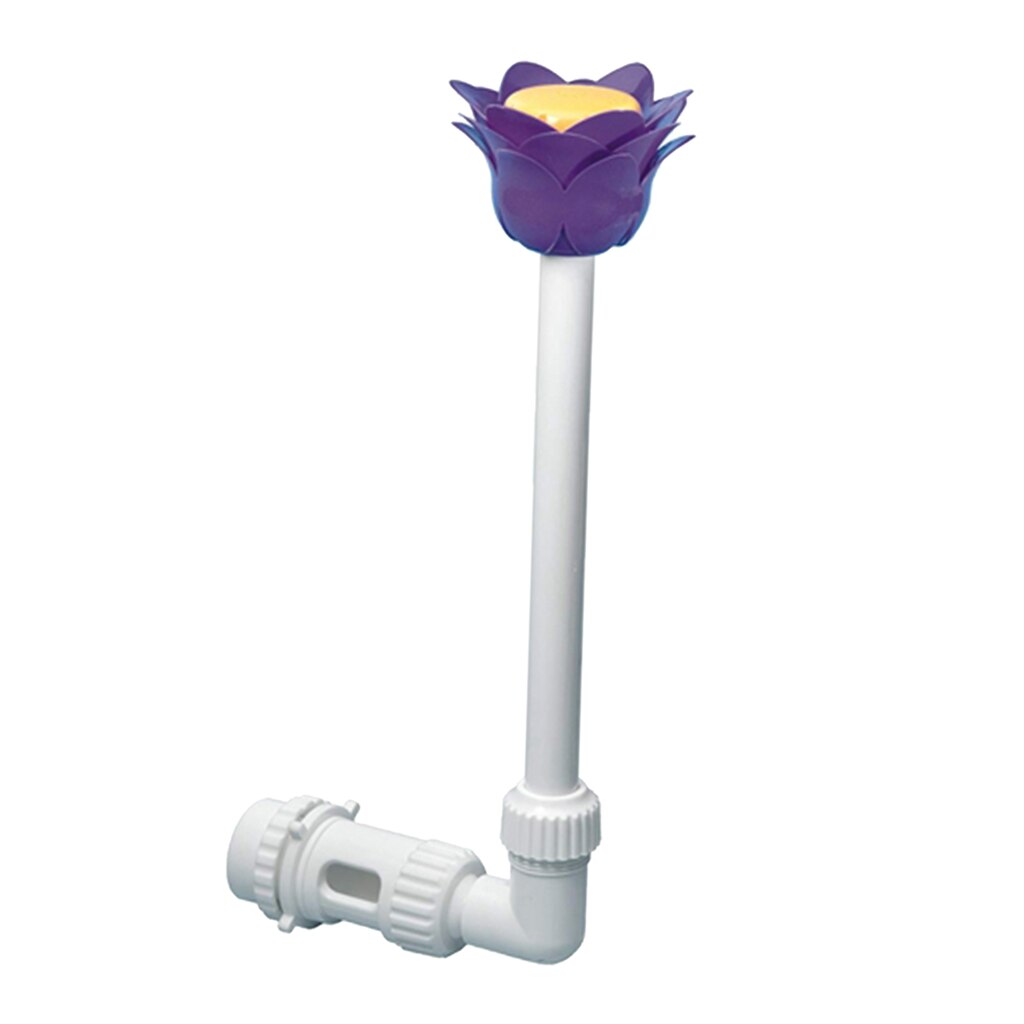 Waterfall Pool Fountain Spray Pool Spa Fountain w/ Adjustable Height & Direction