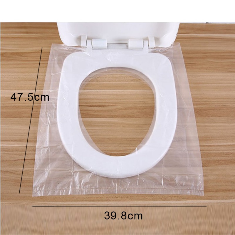 6pcs Portable Disposable Toilet Pats Travel Accesssories Seat Cover Trip Essentials Commode Cushion Waterproof Toilet Paper Pad