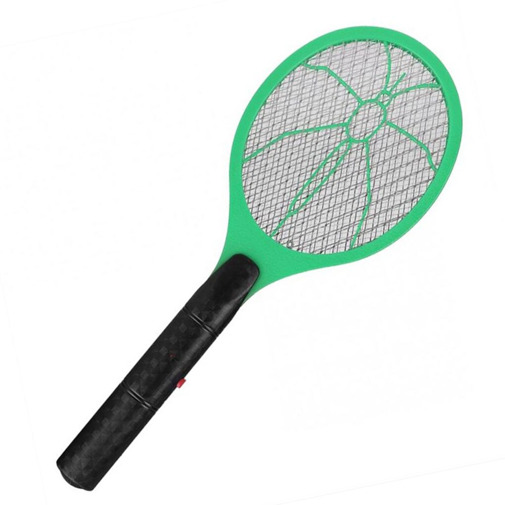 Fly swatter elektrisk 3- lag mesh skadedyr repeller bug zapper ketcher trådløs langt håndtag batteridrevet: Nr. .2