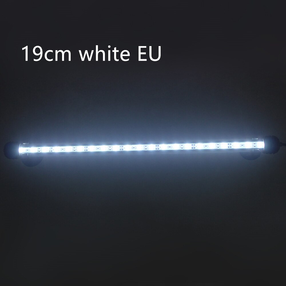 19cm Led Planted Aquarium Lighting EU/US/UK/AU Waterproof Aquarium Light Fish Tank Lamp Aquariums Decor Lighting: 19cm white EU