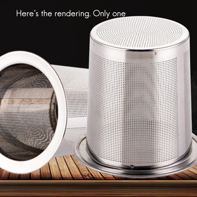 Stainless Steel Tea Filter Screen Teapot Leakage Net Coffee Cup Leakage Filter Screen Fruit Juice Soybean Milk Leakage