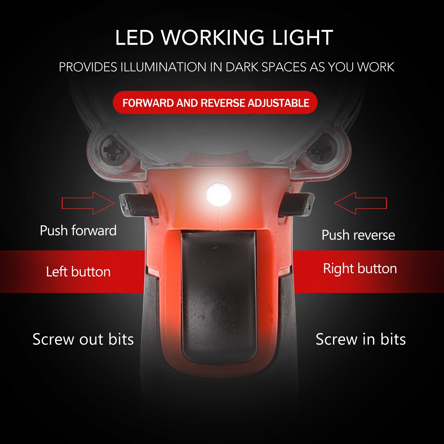 Home DIY Electric Hand Wrench Electric Rechargeable Cordless Brushless Impact Wrench Multifunction Wireless Electric Power Tools