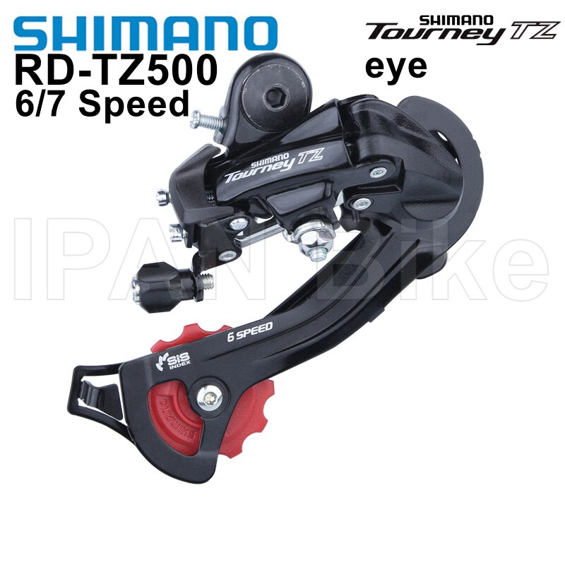 Shimano – dérailleur arrière pour vélo de montagne, vitesse 6s 7s 18s 21s, Tourney TZ RD-TZ500, RD TZ500: RD-TZ500 eye