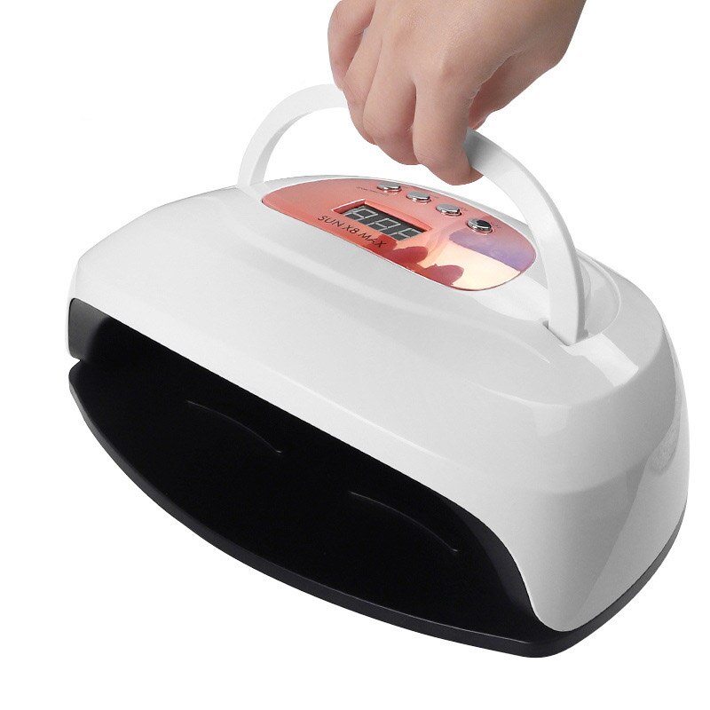 SUN X8 Max-Lámpara de uñas LED UV, secador de uñas de 120W, 57 LED, secado rápido, 10S, 30S, 60S, 99S, potente secador de uñas