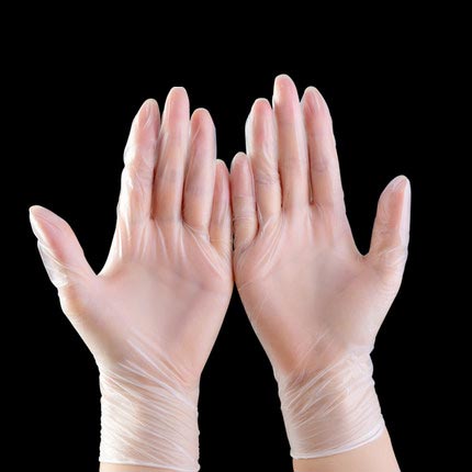 100PCS Disposable Gloves Latex Rubber Cleaning Gloves Universal Home Cleaning Gloves Cooking Restaurant Kitchen Accessories: M / 20pcs