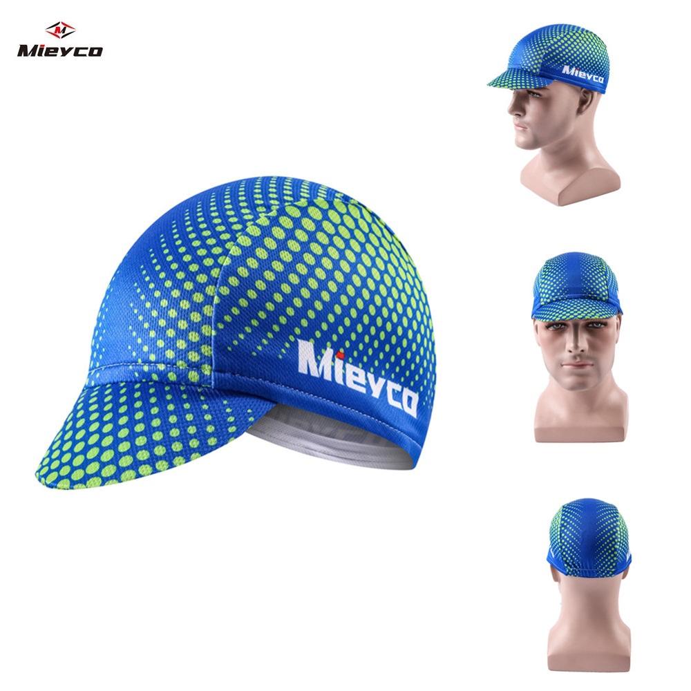 Mieyco fietsmuts heren en dames fietsmutsen ademend sport fietsmuts uv-bescherming mtb fiets winddicht hoed fietshelm dragen