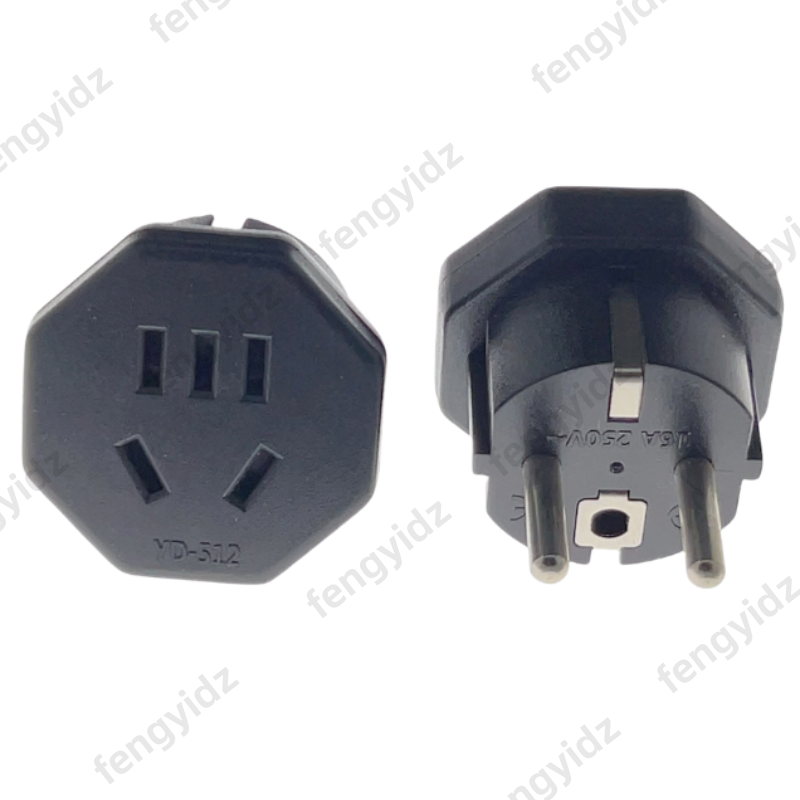EU Stecker Adapter Universal- UK AU uns Zu EU KR Steckdose Konverter 16A 250V Spanien Frankreich Russland Reise Adapter steckdose AC Steckdose: Armee Grün