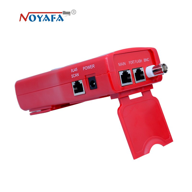 Unique Network monitoring cable tester LCD NF-308 Wire Fault Locator LAN Network Coacial BNC USB RJ45 RJ11 red color NF_308
