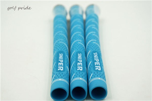 Golfclubs Grips Rubber Golf Grips 7 Kleuren Voor Kiezen 10 Stks/partij Gratis Bezorging: sky blue