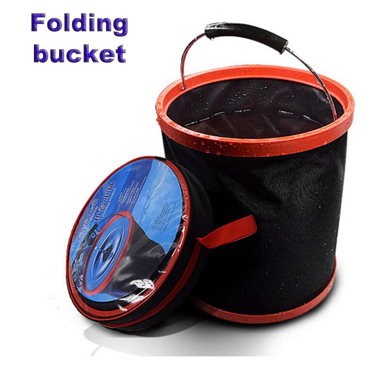 Portable Car Wash Clean Large Bucket Thickening Folding Multi-Function Car Home Outdoor Camping Fishing Storage Container