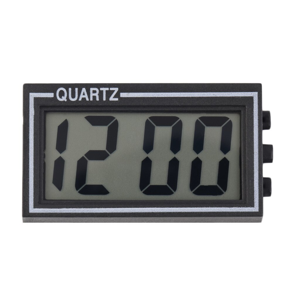 Digital LCD Table Car Dashboard Desk Date Time Calendar Small Clock