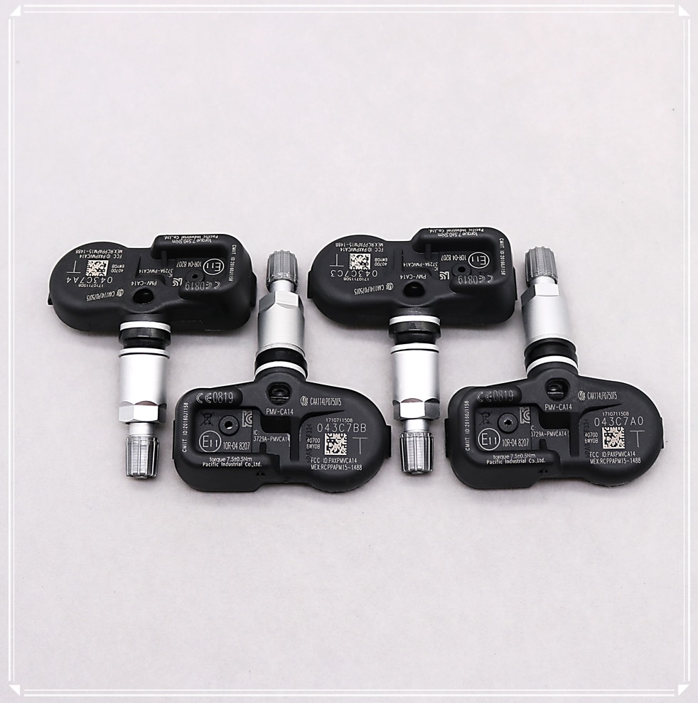 Tire Pressure Sensors FOR Infiniti Q70 QX50 QX70 QX80 Nissan Leaf -2022 433MHz PMV-CA14 TPMS SENSOR 40700-6WY0A 40700-6WY0B
