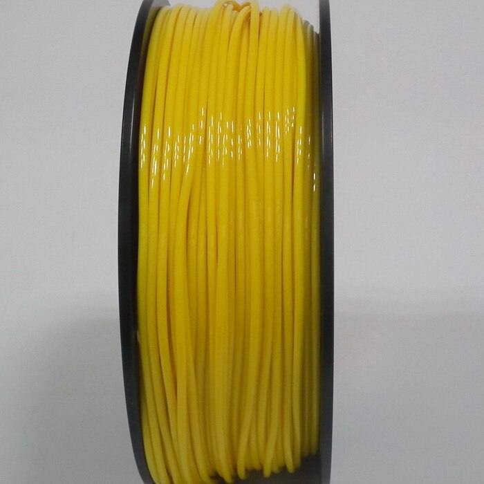 FILAMENT souple pour imprimante 3D, TPE, matériaux en caoutchouc élastique, impression, ± 1.75MM, 0.02mm de diamètre, sous forme de bobine de 1KG,: 0.5kg1.75mmyellow
