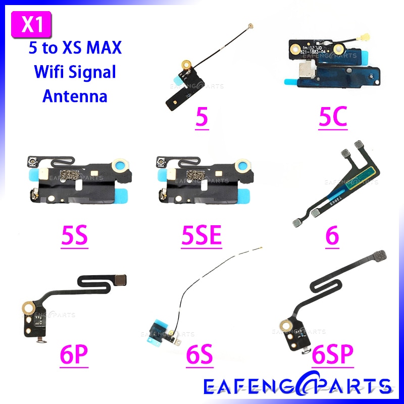Signal Câble Ruban Pour iPhone 5C 5SE 6S 7 8 Plus Xs Mxs XR X Antenne WiFi Flex Pièces De Rechange