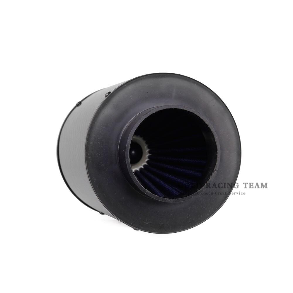 GRT - Universal Racing Air Filter Box Carbon Fiber Cold Feed Induction Kit Air Intake Kit Without Fan