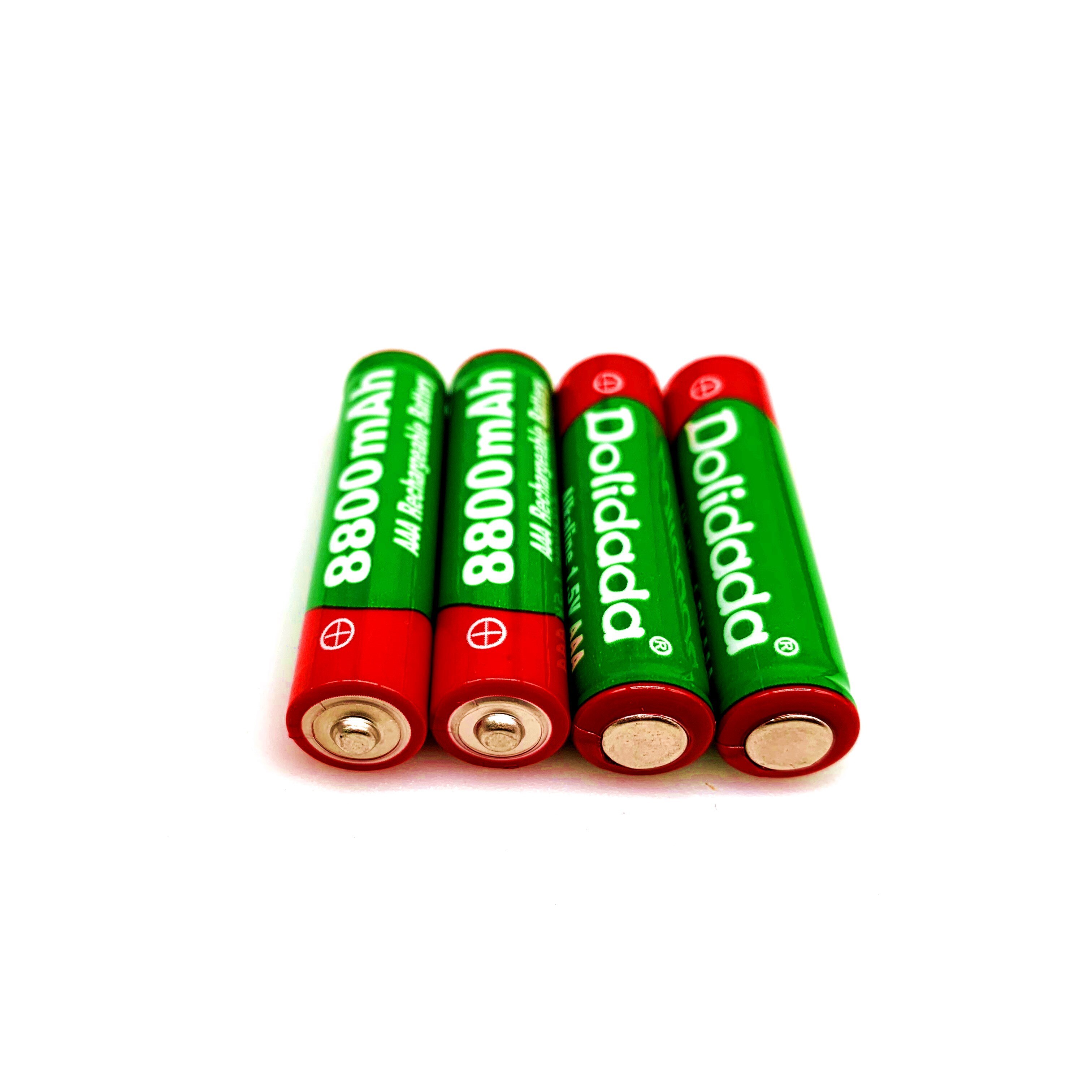 Pilas AAA recargables, 8800 mah, 1,5 V, 8800 mah