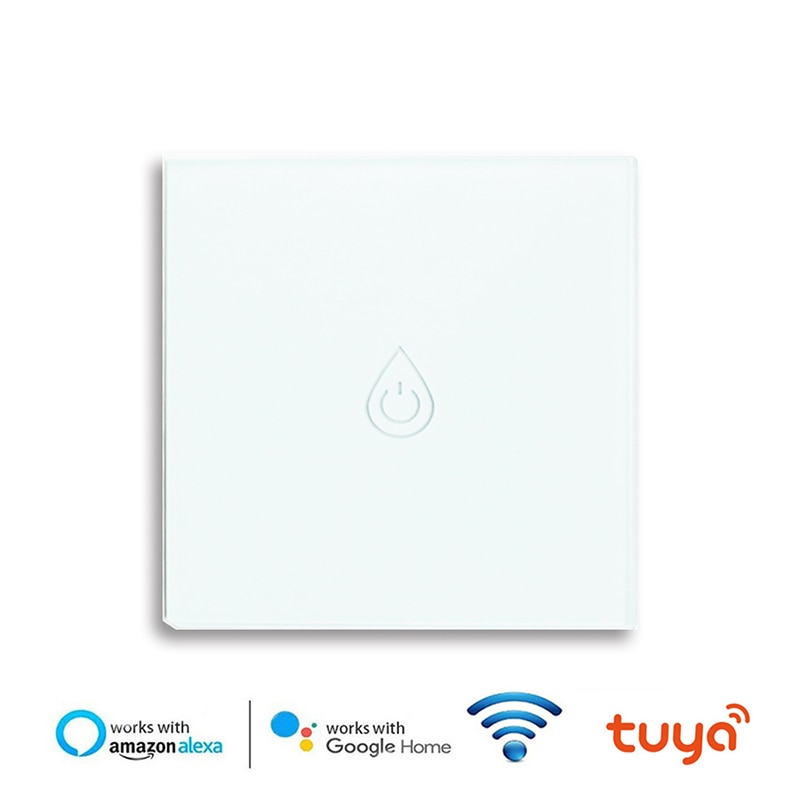 Wifi smart kjelebryter varmtvannsbereder stemme app fjernkontroll timing eu berøringspanel fungerer med til google hjem alexa ekko