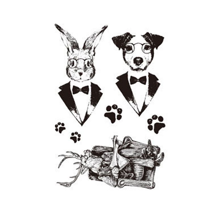 Animals Insect Clear Stamps Whale Deer Rubber Stamps Seal for DIY Scrapbooking Photo Album Decorative Template Crafts Stamps: SE153