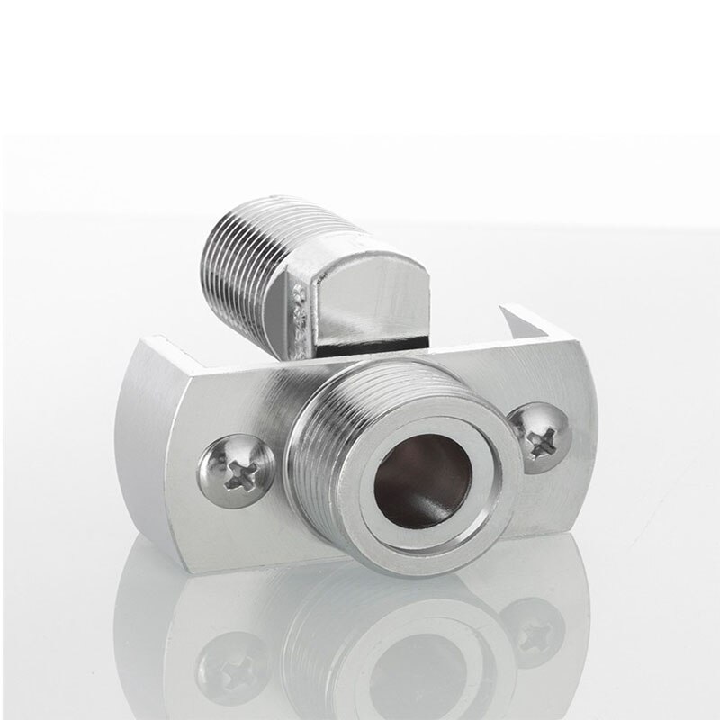 Shower accessories universal curved foot joint shower conversion curved angle eccentric screw lengthened variable diameter