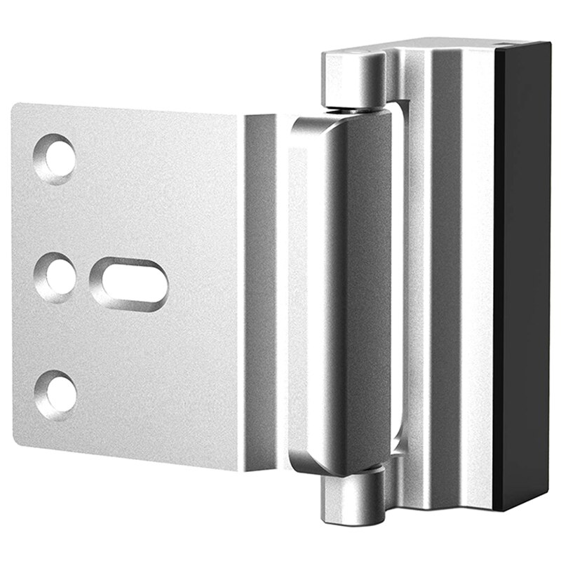 Security Lock, [2 Pack] Home Security Door Lock with 8 Screws, Childproof Door Reinforcement Lock, Withstand 1000 Lbs: Default Title