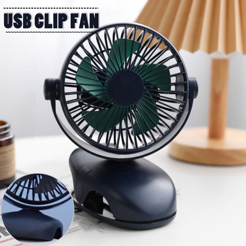 Ventilatore di raffreddamento elettrico alimentato tramite USB Mini ventilatore da tavolo portatile regolabile a 360 gradi modalità 3 velocità forniture per ufficio a casa