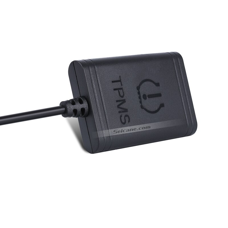 Seicane Portable Car USB TPMS with 4 Internal Sensors for Aftermarket Android radio Tire Pressure Monitoring Auto Alarm System