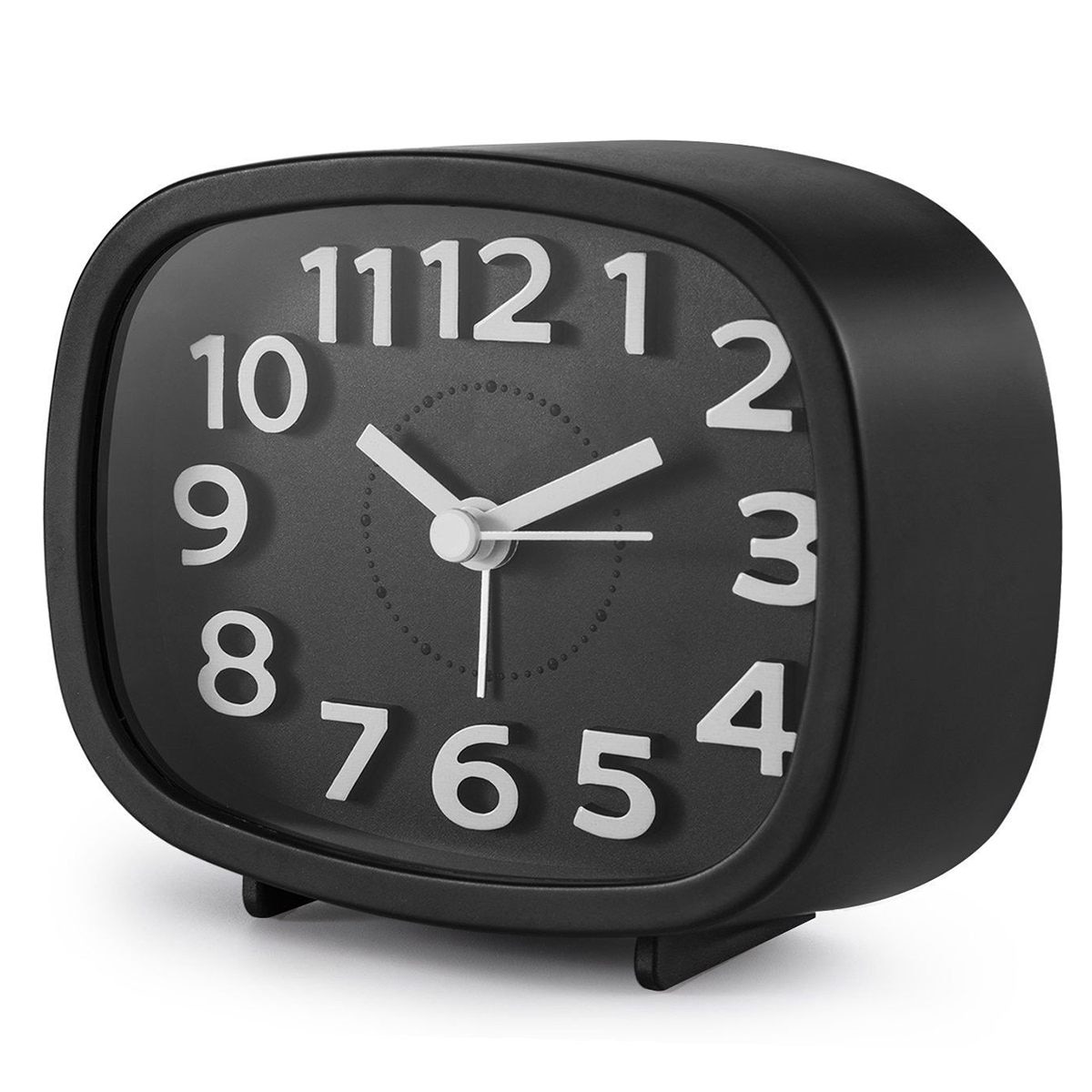 Simple To Set Travel Clocks with Nightlight Non T... Grandado