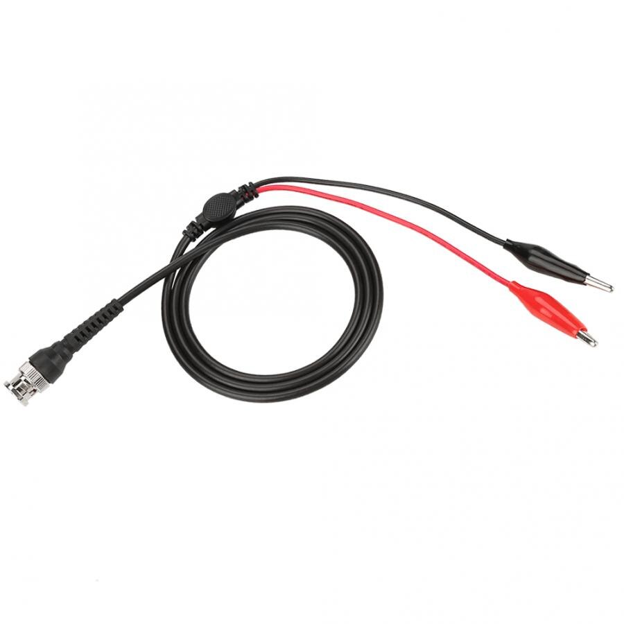 2 pièces P1011 BNC Q9 à double pince Crocodile Oscilloscope sonde de Test câble de plomb