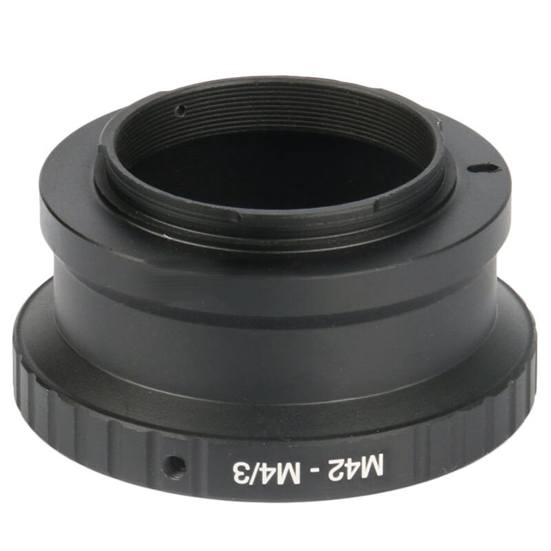 1 Pcs 6 X 6 X 3.2Cm Adapter Ring & 1 Pcs 5.9 X 3Cm Lens Adapter Ring M42-M4/3