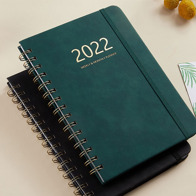 2022 Weekly Planner Notebook Journals Agenda Organizer Daily Plan Note Book Schedule Notepad Stationery School Supplies