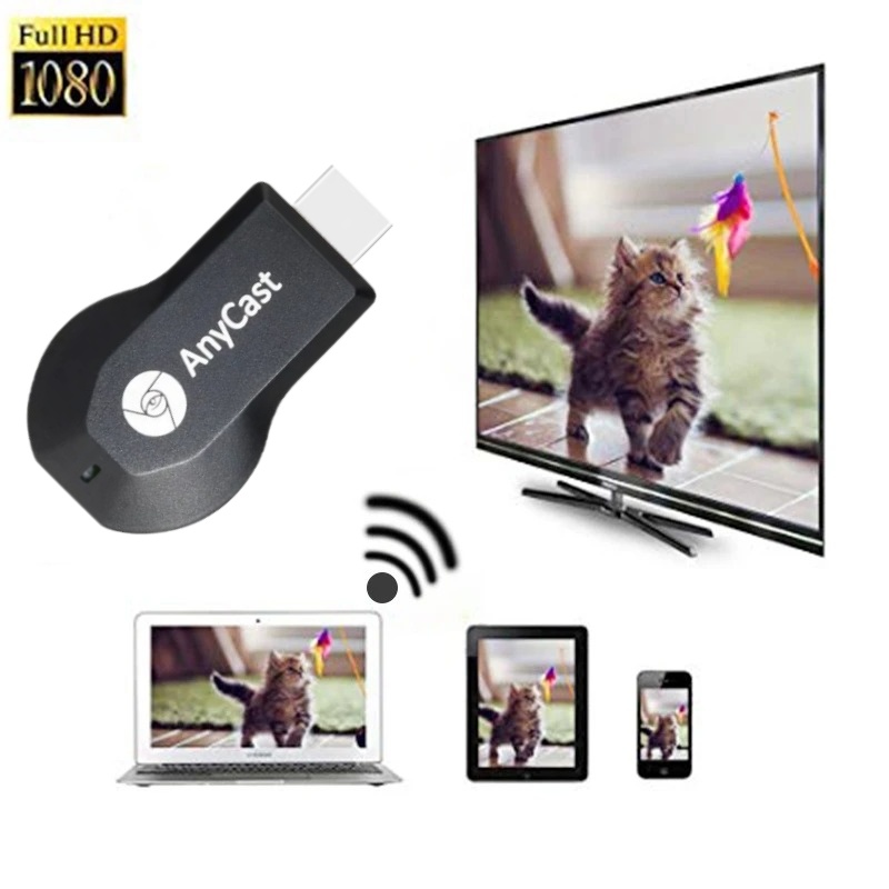 Anycast M2 4K 1080P Wireless WiFi Display TV Dongle Receiver HDMI-compatible TV Stick for DLNA Airplay Miracast for IOS Android