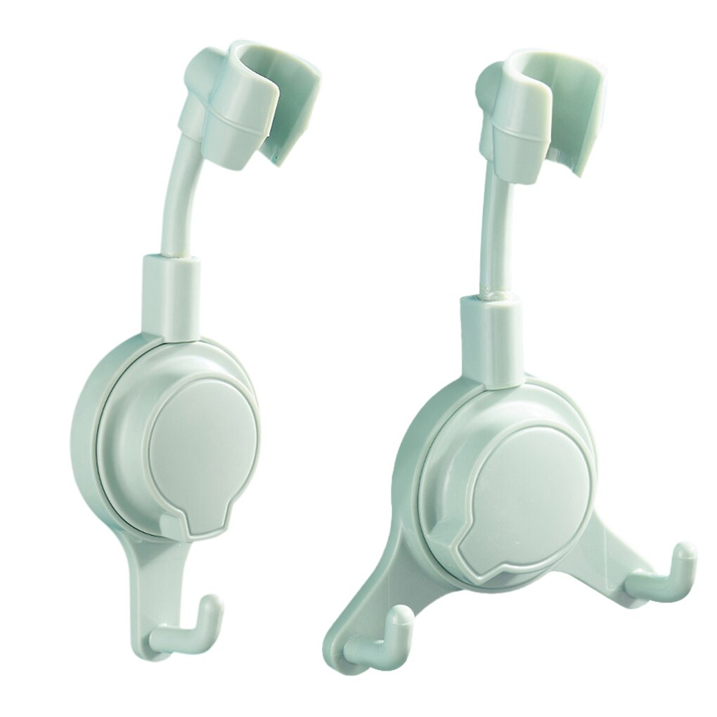 Adjustable Shower Holder Stand Suction Cup Shower Head Holder Wall Mount Showerhead Bracket Bathroom Support Douche Punch-Free