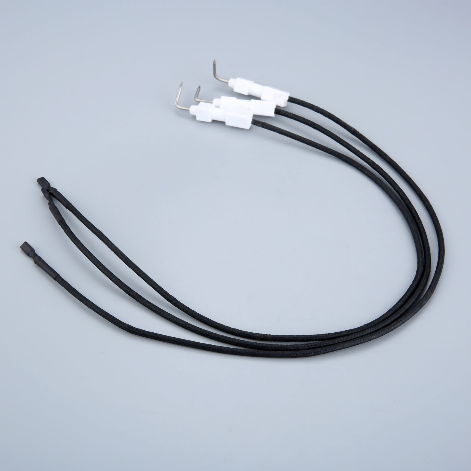 3 Stks/set Propaan Gas Terrasverwarming Universele Elektrode Ontsteker Draad Met Sparker 400Mm Voor Grill Gasfornuis Elke Gas apparaat Kit