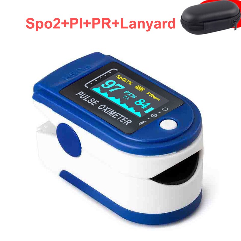 Finger oximeter breath rate Lung function test Res... – Grandado