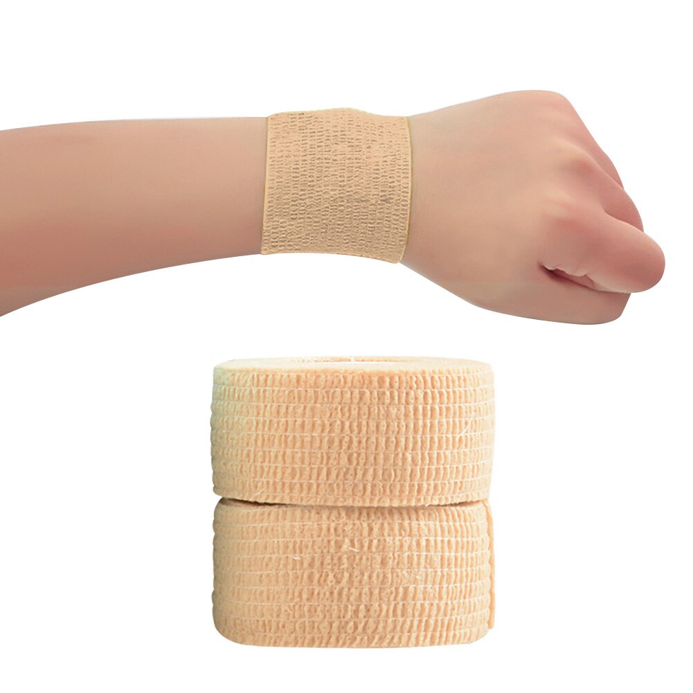 2.5cm X 4m Bandage Protect First Aid Sports Thumb EAB Fabric Self Adhesive Elastic Tape Stretch Wrap Finger Strapping Strap