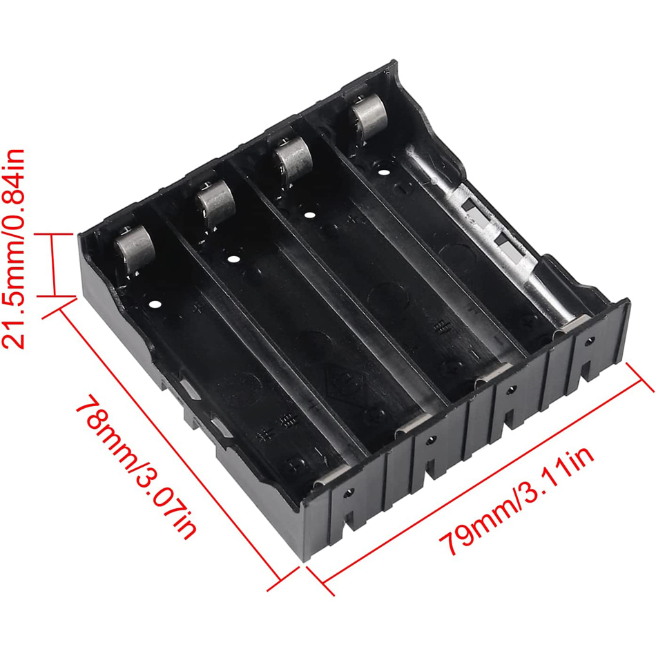 18650 Battery Case Holder, 1/2/3/4 Slot x 3.7V Bat... – Grandado