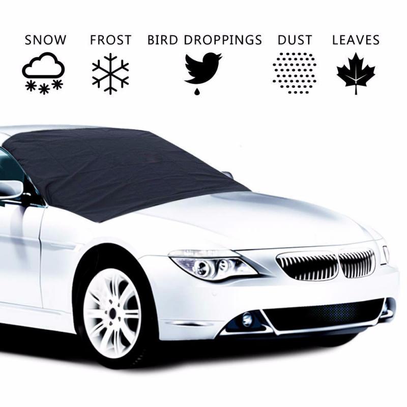 Magnet Car Covers 215*125cm/245 * 145cm Windshield Snow Frost Winter Wind Protector Car Shield Car Accessries
