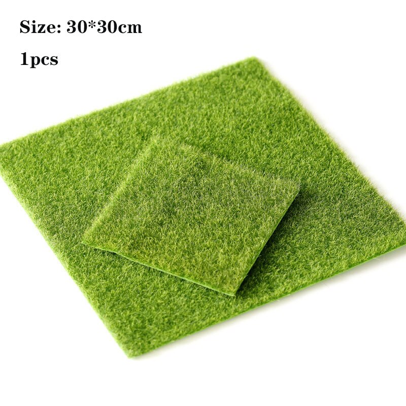 Mayitr-alfombra de paja artificial para césped verde, césped artificial, musgo para jardín familiar, decoración de hogar y boda, barato: 2