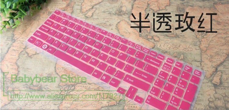 15 Inch 15.5 ''Silicone Keyboard Cover Protector Voor Sony Eb Serie Ee Cb El Eh Se F219 F24 E15 s15 E17 Serie Met Nummer Zone