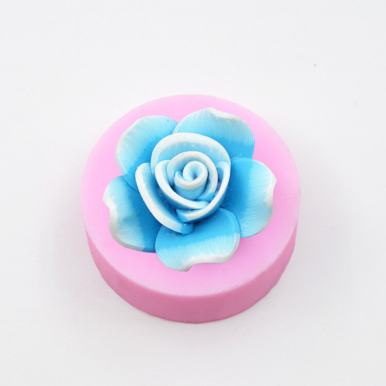 Moule à savon 3D nouveauté | Décoration de mariage, moule à fleurs de Fondant à cinq pétales, moule en Silicone, bricolage chocolat et outils de pâtisserie pour gâteaux d'anniversaire