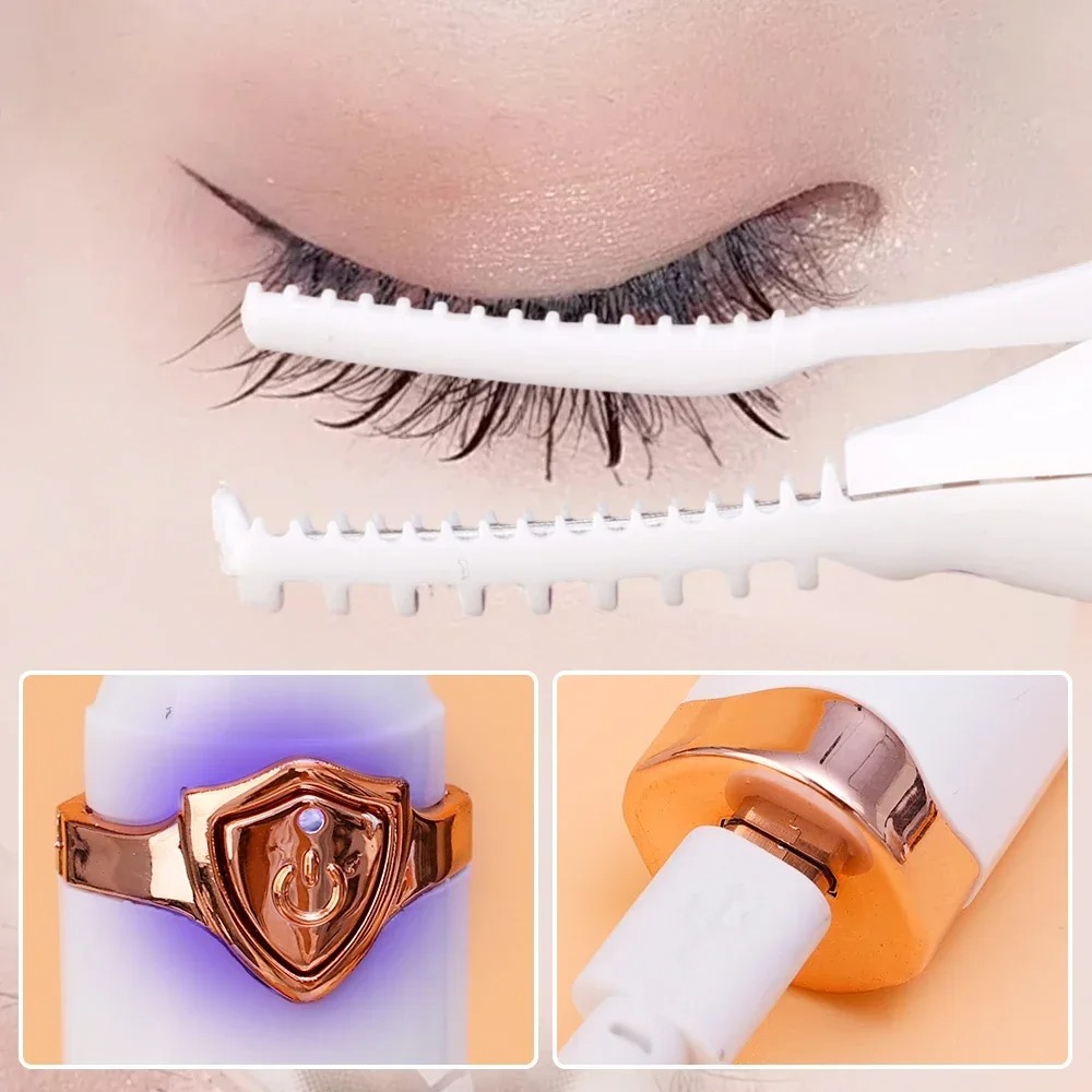 Outil de recourbe-cils électrique durable, recourbe-cils électrique naturellement recourbé, contrôle Intelligent de la température, maquillage de style