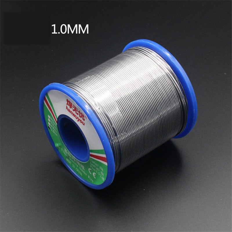 60/40 Soldering Wires Welding Iron Rosin Core Lead Tin Flux 2.0 Percent Solder Tools 500g 0.5/0.6/0.8/1.0/1.2/1.5/2.0mm