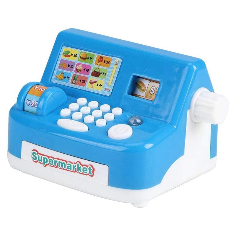 Gesimuleerde Elektronische Winkel Speelgoed, Supermarkt Kleine Huishoudapparatuur Kassa Speelgoed, Tellen Speelgoed Voor Kids Banking Spelen