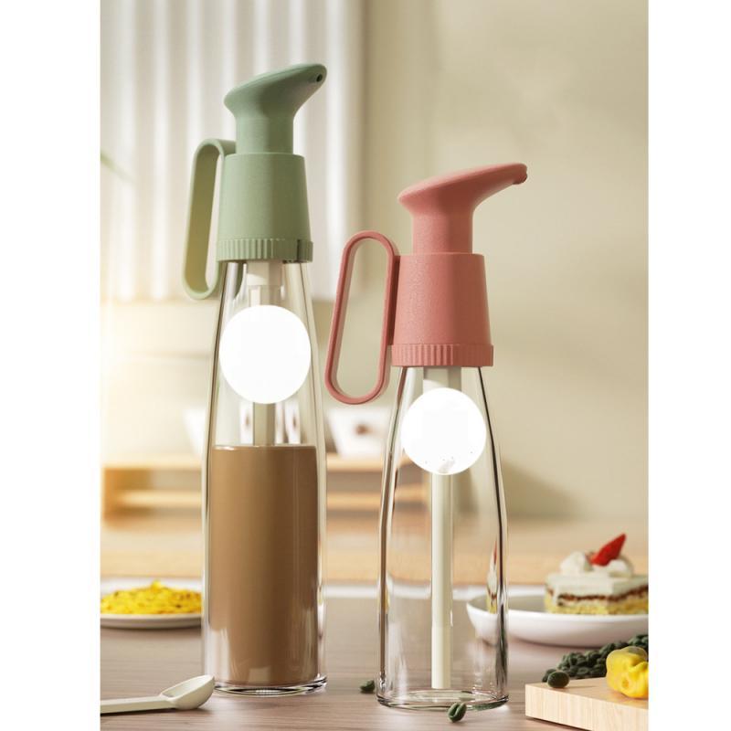 Fda Grade Jam Fles Pomp Oyster Saus Dispensers Ketchup Azijn Fles Hoofd Druk Push-Type Nozzle Thuis Kitchen Tools