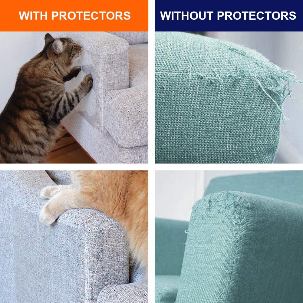 Ruban Anti-chat pour meubles, Film Anti-griffes pour canapé, Kit d&#39;ongles, résistant à l&#39;usure, protection contre les rayures
